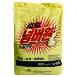 마루모리 파워넘버원 세탁세제 가루비누 800g 12개 : 마루모리