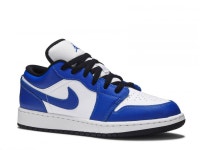 [나이키 운동화] 나이키 조던 1 로우 게임 로얄  (GS) 553560-124  Jordan 1 Low Game Royal : ShoeBoX