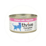 쓰라이브 컴플리트 고양이 습식사료 주식캔 치킨+야채, 75g, 1개 : 댕냥이몰