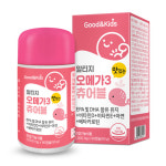 내츄럴플러스 굿앤키즈 알티지 오메가3 츄어블 90캡슐 비타민 아연 레몬맛 : wellbeingtown