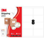 3M 일반형 물류관리용 라벨 (21308 8칸 100매) : 오피스디포 공식스토어