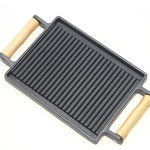 기름안튀는 가정용 철판 삼겹살판 무쇠 미니 불판 고기판 사각철판 : 언니의 유혹