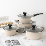 스위스투가르투 세라믹냄비 4종 세트 (22전골,20양수,16양수,18편수) : 에스엘리빙