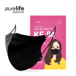 KF94 새부리형 마스크 프리미엄 퓨어라이프 개별포장  대형 1매입 10장 : 퓨어라이프마스크