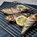 생선구이 전어 석쇠 횟집 회 무침 수산시장 생선 식당 파르텔 벽지 시트지 롤스크린 : 으뜸데코