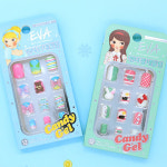 손쉬운 셀프 큐티 에바 캔디 젤 네일팁 네일아트 랜덤발송 : 토이앤팬시