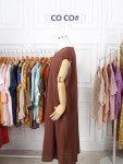 코코샵 민소매 린넨V넥 롱원피스 RK303A571 : 세이브존 화정 코코샵