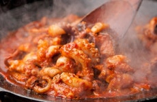 쭈꾸미볶음 밀키트 캠핑주꾸미볶음 냉동쭈꾸미볶음  매운맛, 순한맛 300g x 3팩 : 초이스 리샵