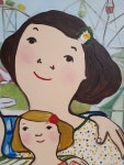 딱1점 행복한우리집 가족그림액자 - 해외유명작가 유화 신작 (고급아크릴관액자포함) : 에이미의그림이야기