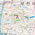 부천시지도 코팅 - 부천 지도 경기도 수도권 도로 행정 전도 : 나우맵