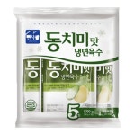 면사랑 동치미맛 냉면육수 (340g X5개입) 1700g : MMMALL