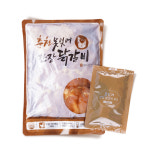 춘천 못잊어닭갈비 수제 간장닭갈비1kg 캠핑음식 숮불 : 춘천 못잊어닭갈비