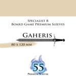 아리아리샵 80120 보드게임 카드 슬리브 팔라딘 프로텍터 Gaheris 55매 : 아리아리shop