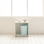 인테리어 선반 사이드 테이블 수납함 원룸 좁은 집 침실 공간 가로 틈새 작은 폭 전면 모듈 낮은 미니 나무 1단 2단 3단 오픈형 화이트 우드... 