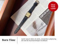 본타임 머스트 탱크 금도금 24mm 수동 : 본타임