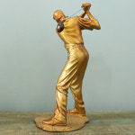 골프 인테리어소품 남성 골프인형 골드 트로피 피규어 장식품 홀인원선물 : 태민재