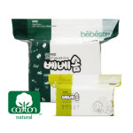 베베솜 유아 아기면봉 개별포장 80p 순면 무형광 위생면봉 : 오렌지맘shop