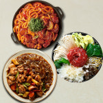 [애슐리] 당면듬뿍 매콤 안동찜닭+소고기 모둠버섯샤브+닭갈비 (총 6인분) : 애슐리 홈스토랑