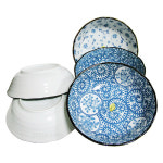 일제아리따 로망 도자기 면기세트-5개/21.5cm (S291) 도자기식기 : 나무하늘