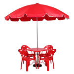 지오리빙 국산 1단 파라솔세트 소형 중형 대형 야외용 테이블의자 : 지오리빙