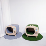 가르르 원목 고양이집 숨숨집 강아지집  중형 : 가르르