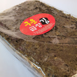 최상급 국내산 청정해역 원조 고소한 구운 곱창김 50장 : 속초오미자웰빙반건조건어물