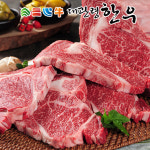 대관령한우 스페셜플러스3호 1등급이상 구이혼합 등심600gx2팩+국거리600g+불고기600g /2.4kg : 예찬닷컴