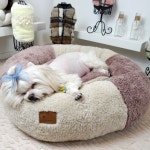 브라운아이 도넛방석 애견쿠션방석 고양이숨숨집 국내산 핸드메이드 : 작은동물원