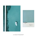 팬톤 감성 컬러 포스트 카드 [7530C / Blue 3.30 / Yellow 1.54] : 고래향초