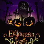 할로윈 대형현수막 펌프킨묘지 파티현수막 세로배너 할로윈데이 클럽 코스튬 어린이집 유치원 : 엔젤해바라기