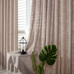[해든하우스] 샤랄라 퓨어 린넨 커튼 브라운 : 해든하우스