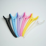 바다가 핀셋 토우 드라이 핀셋 헤어 커트 핀셋 미용실 집게 핀 오로라 (색상 선택) : 헤지트