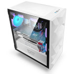 다크플래쉬 DLM21 RGB 강화유리 화이트 : 다크플래쉬