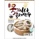 불고기만두(쿡찌니 1.2kg) 업소용 국내산 냉동 군만두 찐만두 : 싼대로마트