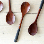 (신)앤틱 옻칠 볶음스푼(24cm) 1P - 옻칠 나무 주걱 스푼 조리도구 우드 키친툴 업소용 가정용 : 커밍테이블