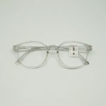 아이플러스 반디 모아모 9044 TR90 가벼운 둥근 뿔테안경테 블루라이트차단 남자 여자 : 나봄스토어