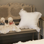 [스크래치상품] 마메종 린넨 화이트 자수 쿠션 (CSMV31) : Ma Maison 마메종