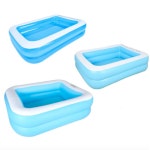 간이 수영장 가정용 미니 야외 수영장 에어 수영 마당 옥상 풀장 : 괜찮은상점