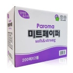 파로마 미트페이퍼 (흰색) 200매 x 2롤 : 주식회사 미컴퍼니