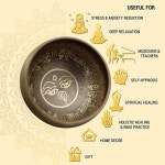 요가 티벳 불교 명상 싱잉볼 음악 치료 그릇 홈 인테리어 네팔 티베트 요가 명상 싱잉볼 : 미스터엄