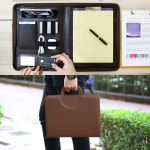 아인텍 가죽 레포트패드백 A4 메모패드 HH10 : 아인텍