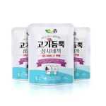자연스럽개 고기듬뿍 삼시네끼 강아지간식 70g[연어/오리] : 조이펫