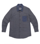 h9495 남성 105 패턴 긴팔 남방 닥스 구제모은 : 구제모은 gujemoeun