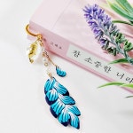 로로안 깃털 책갈피 인어공주 책갈피 북마크 북모임 선물 : 로로안마켓