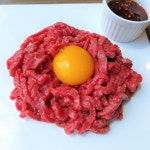아빠가 준비한 고기 한우 육회 육사시미 생고기 우둔살 소스포함 : -아빠가 준비한 고기-
