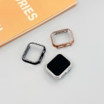 애플워치 큐빅 케이스 스퀘어 베젤링 커버 보호 하드 데일리커버 (NEW색상추가) : 데일리 커버