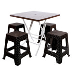 지오리빙 접이식 플라스틱 테이블 의자세트 : 지오리빙