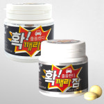 확깨라잠 졸음캔디 50정X2통 졸음 껌 사탕 졸음운전방지 수험생 졸음번쩍깨는 피로회복 옥타코사놀 비타민 : 남양바이오