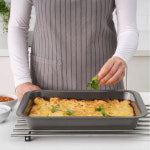 이케아 HEMMABAK 헴마바크 로스팅팬 그레이36x27 cm 라자냐 오븐 전자레인지 로스팅 : 테이블프렌즈