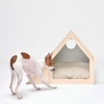 쁘띠몽드 마론 펫 하우스 컴포트+수납장 / 프리미엄 소재 스틸 원목 강아지집 : 쁘띠몽드스토어